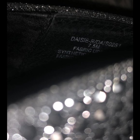 Steve Madden Daisie Pumps Heels sparkle sz7.5 M - Picture 6 of 6